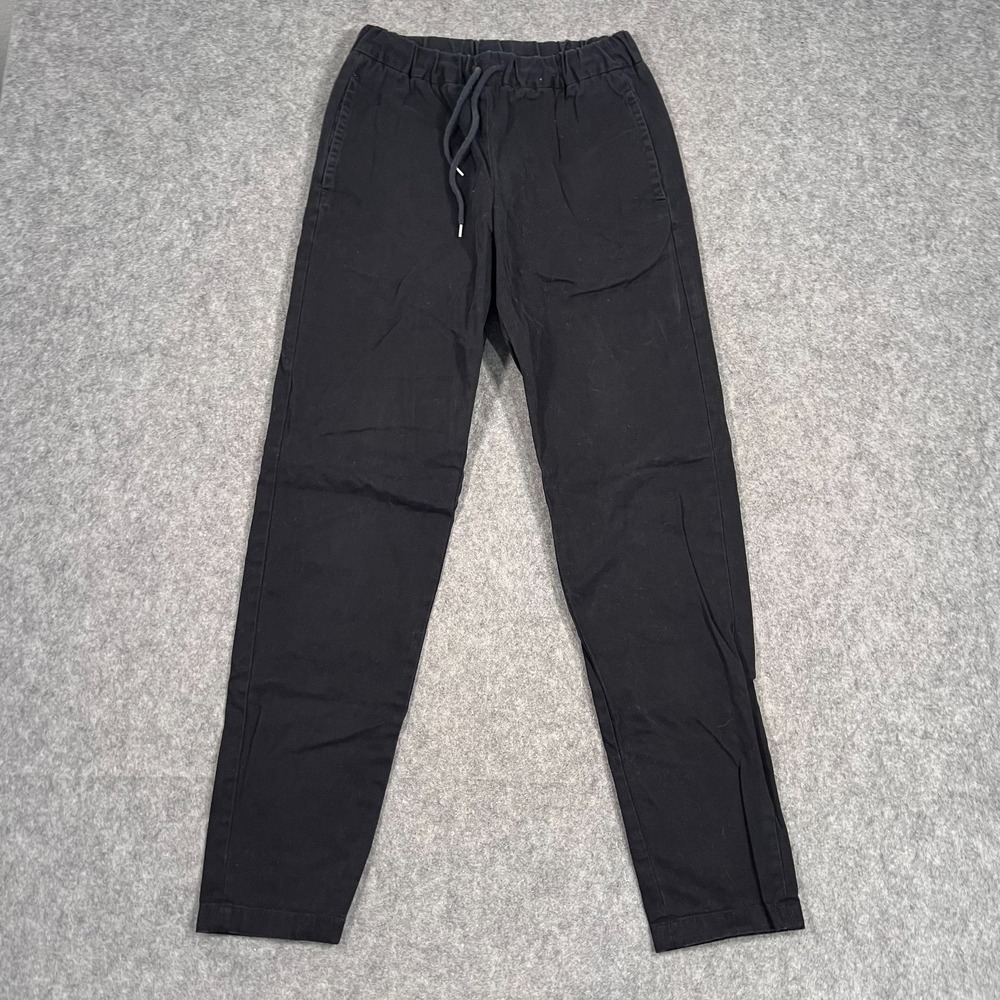 A.P.C. Black Slim Fit Pull-On Drawstring Skinny Leg Jogger Pants Men's Size XS